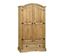Picture of Corona 3 Door Wardrobe in Distressed Waxed Pine