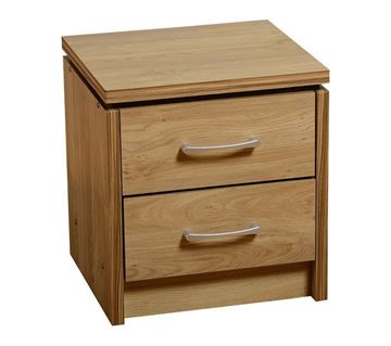 Picture of Charles 2 Drawer Bedside Chest